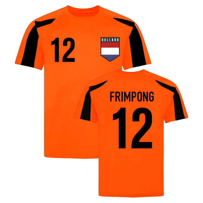 Holland Sports Training Jersey (Jeremie Frimpong 12) Netherlands