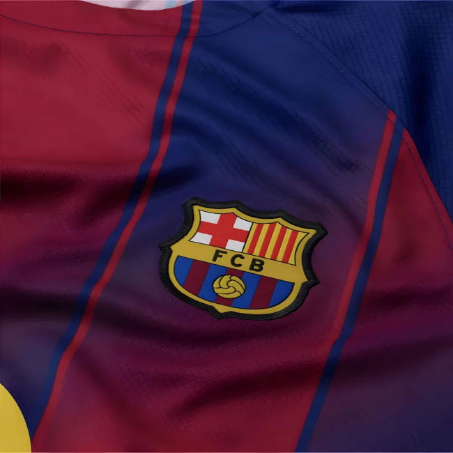 Professional 2025-2026 Barcelona Home With Retro Design