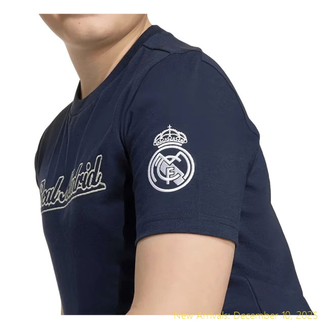 Performance 2025-2026 RM Real Madrid US Tee (Legend Ink) - Navy