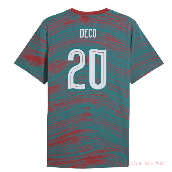 2026-2027 Portugal FtblCulture Tee AOP (Red) (Deco 20)