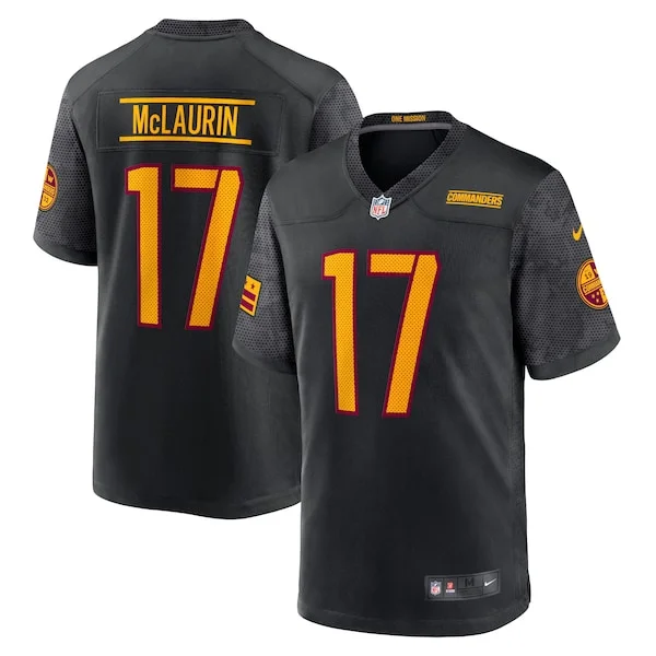 None Terry Game Jersey - Black | NFL Player Jersey | NFL Football