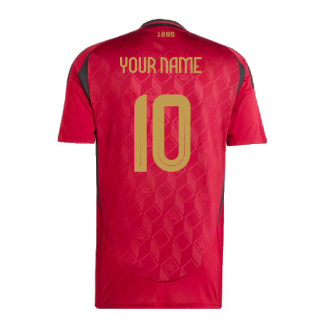 Authentic Belgium 2024-2025 Home Jersey - Movement Breathability