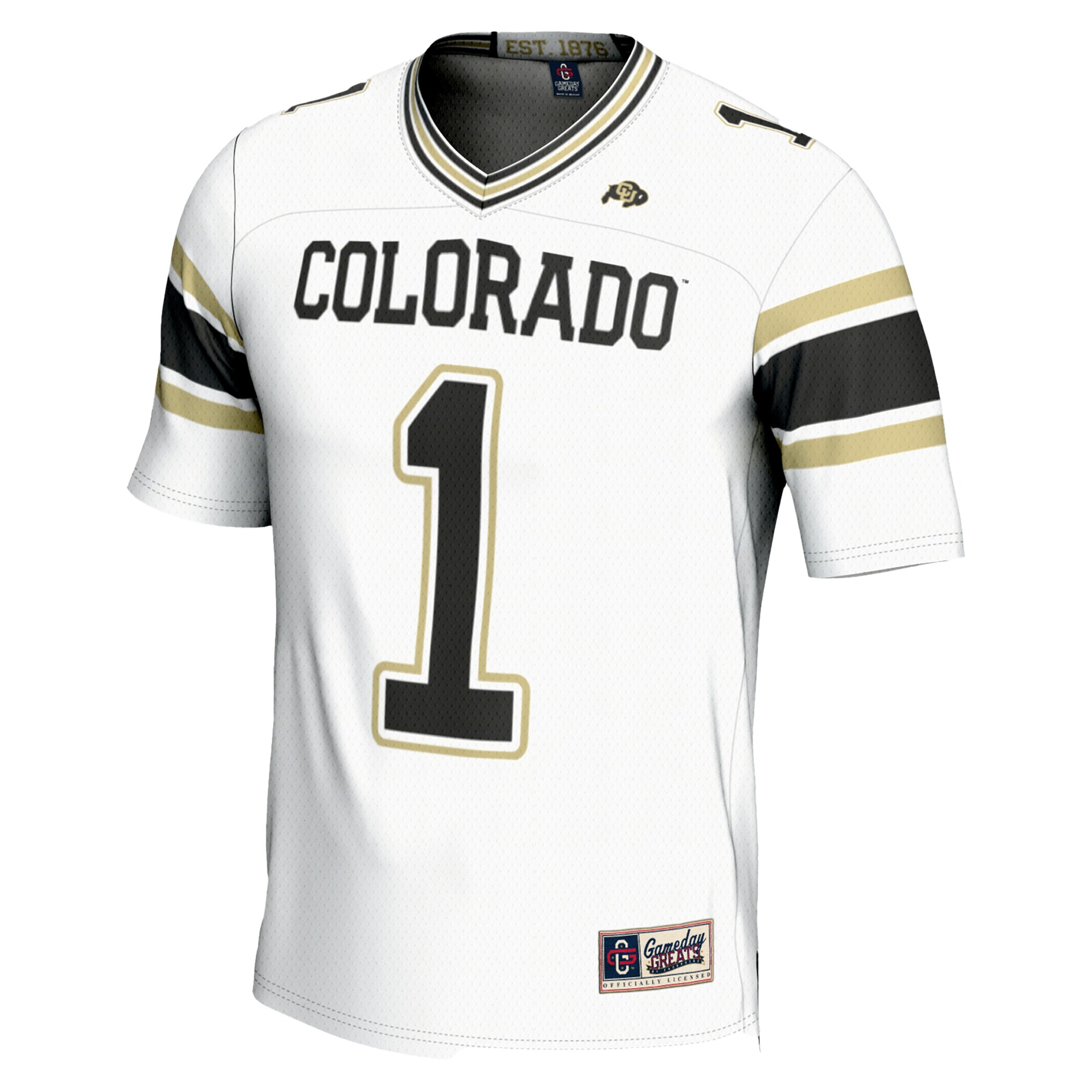 [NJP] Colorado Buffaloes GameDay Greats Youth Endzone Football Jersey - White