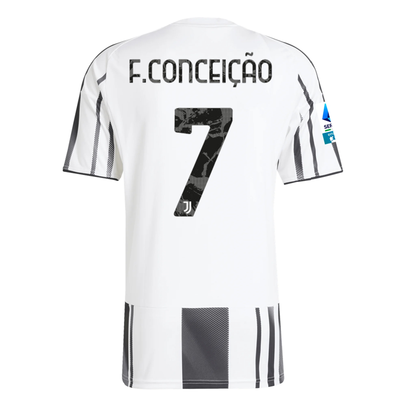 Juventus F.Conceicao 2025-2026 Ser Home Jersey – Authentic Shirt