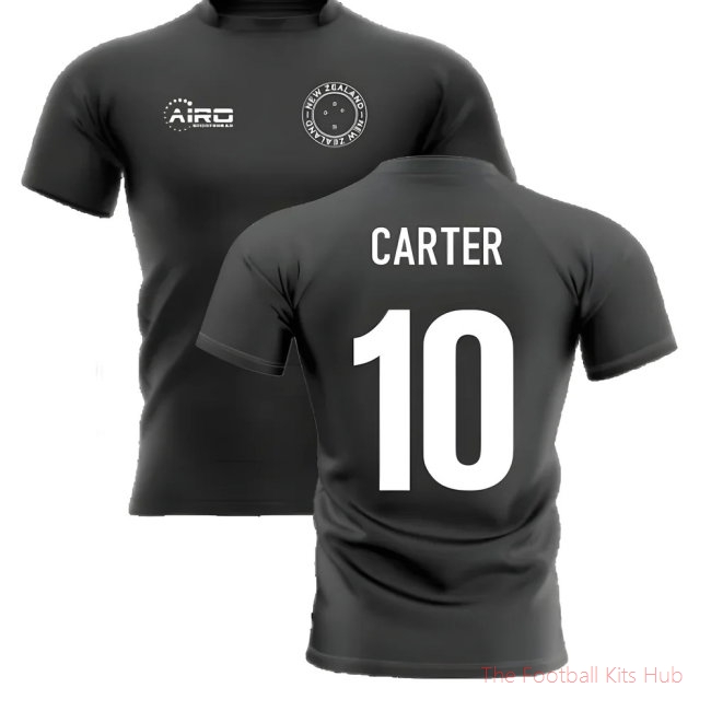 2025-2026 New Zealand Home Concept Rugby Shirt (Carter 10)