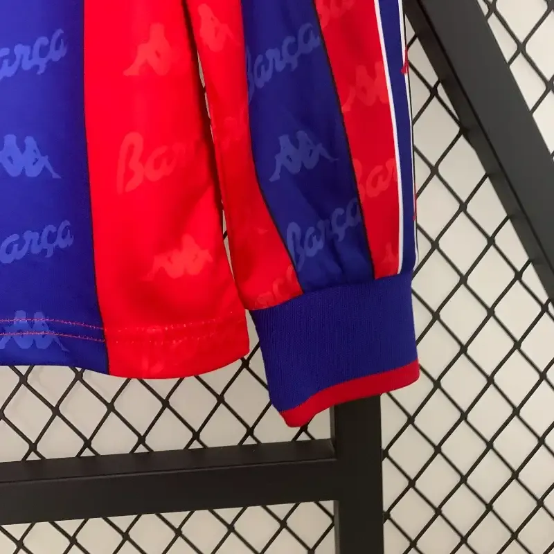 Cheap 1996-1997 Barcelona Long Sleeve Jersey retro kit