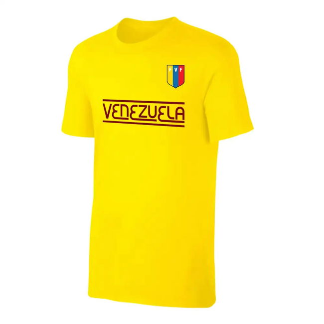 High Venezuela Ca Qualifiers T-Shirt - Yellow Match Team