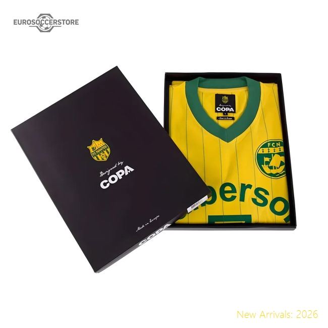 FC Nantes COPA 1982 - 83 Retro Football Shirt