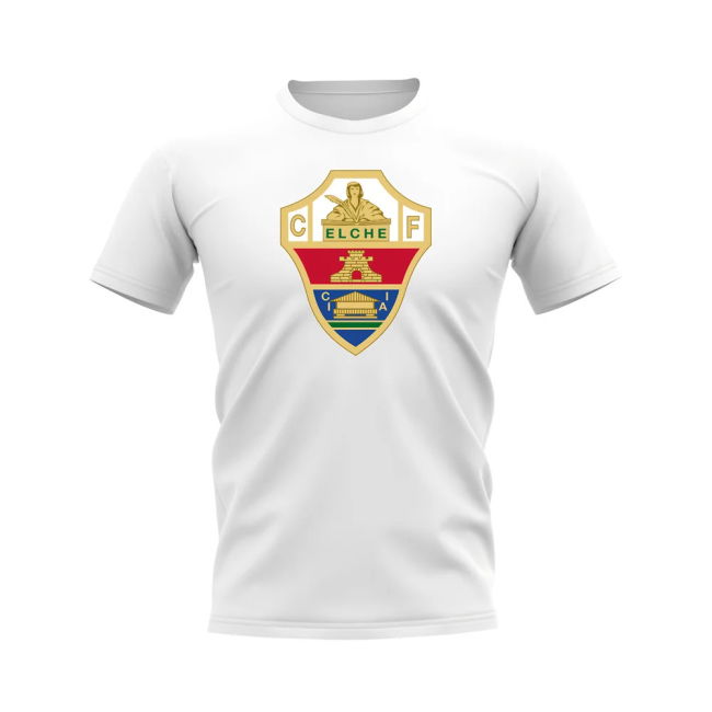 Elche Badge T-shirt (White) | Comfortable | Fan Favorite