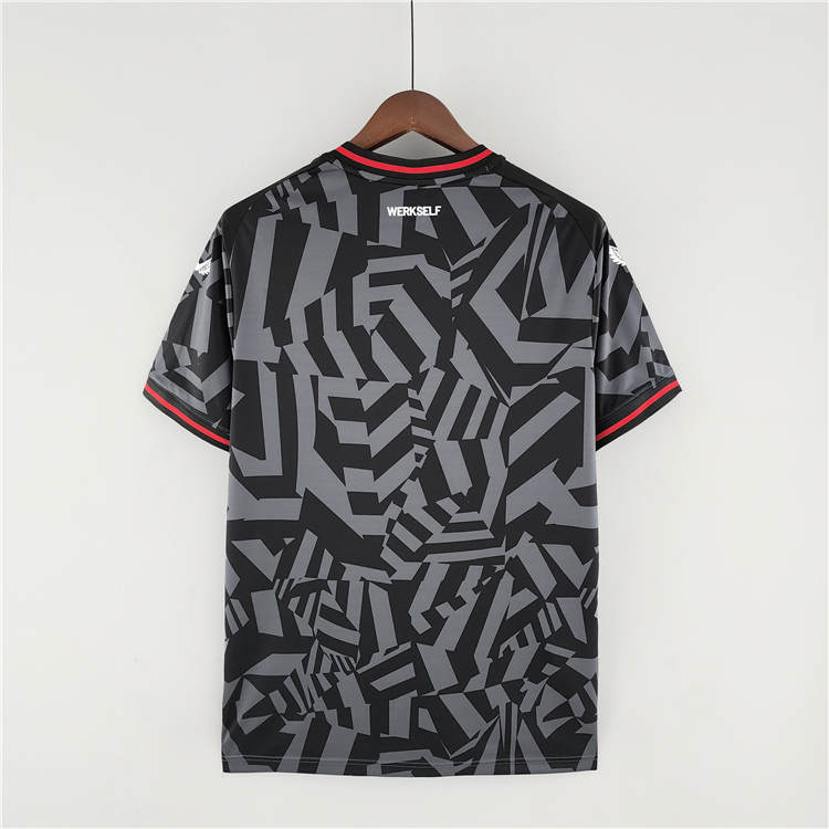 Bayer Leverkusen 2223 Third Black Soccer Jersey Football Shirt -