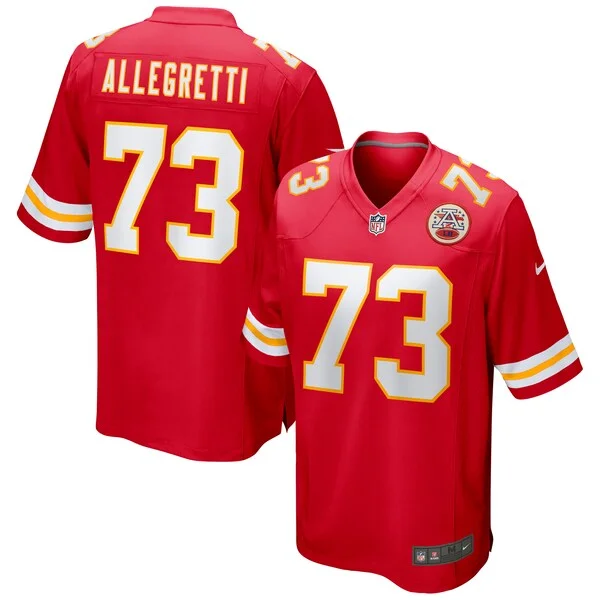 Kansas City Chiefs Game NFL Jersey - Red | Top-Grade Football Apparel