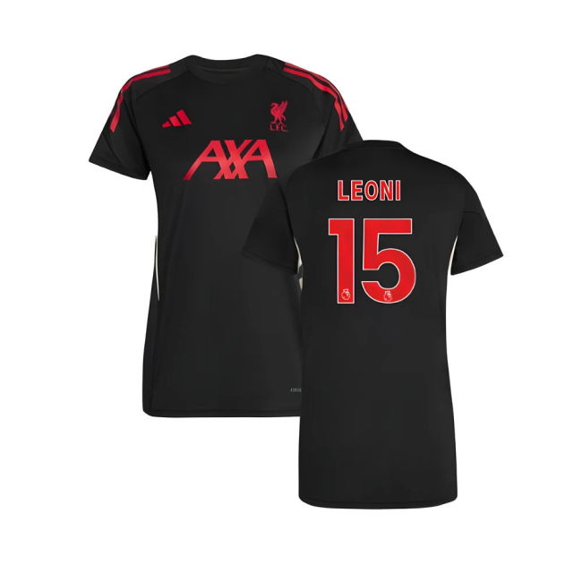Proud Liverpool Liverpool Training Jersey Black Womens Leoni #15 P...