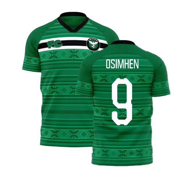 National Nigeria 2020-2021 Home Concept Kit (Fans Culture) (Osimhen 9)
