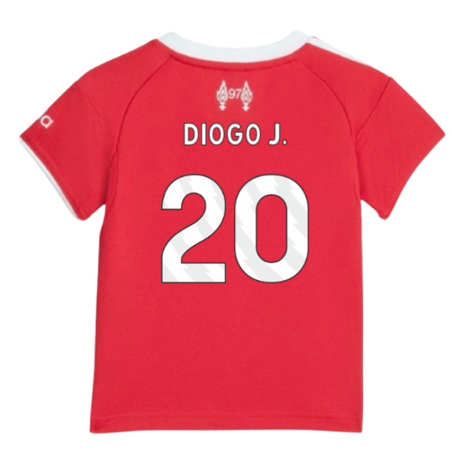 Liverpool Authorized 2025-2026 Liverpool Home Baby Kit (Diogo J. 20)
