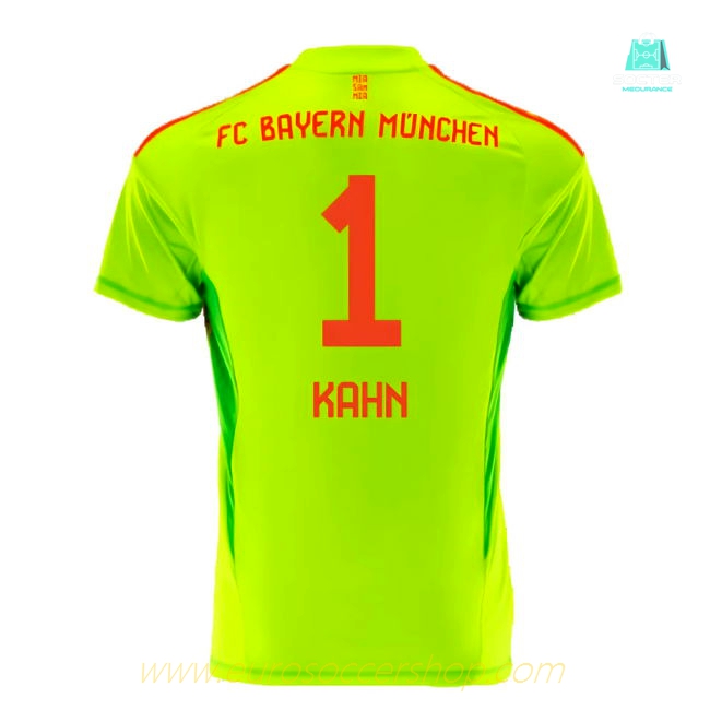 2024-2025 Bayern Munich Home Goalkeeper Shirt (Yellow) (Kahn 1)