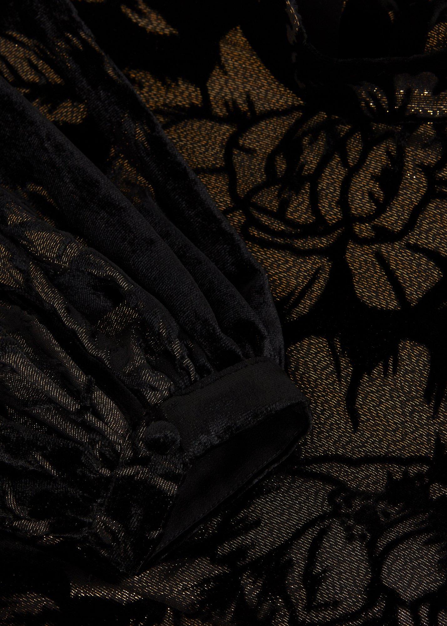 Petite Reanna Foil Shift Dress