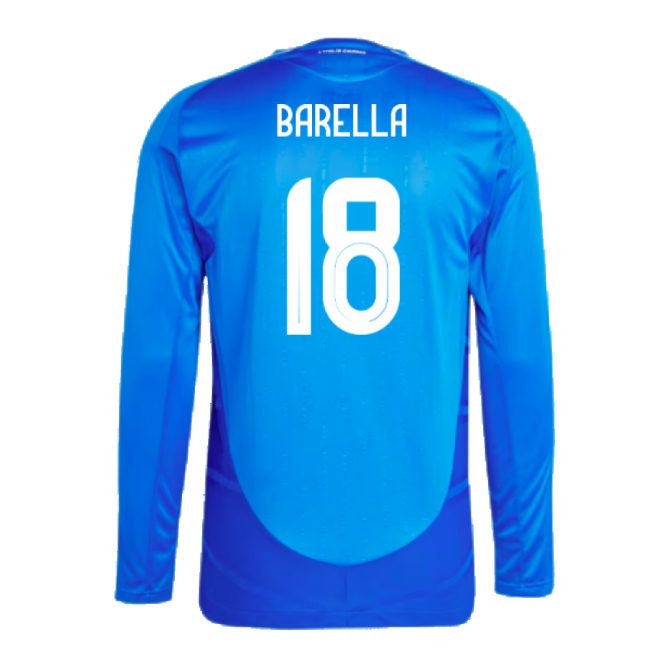 High-performance European Team 2024-2025 Home Long Sleeve Jersey