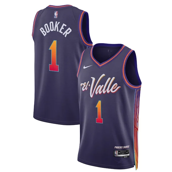 Devin Booker PHX Swingman Jersey - genuine NBA workout training