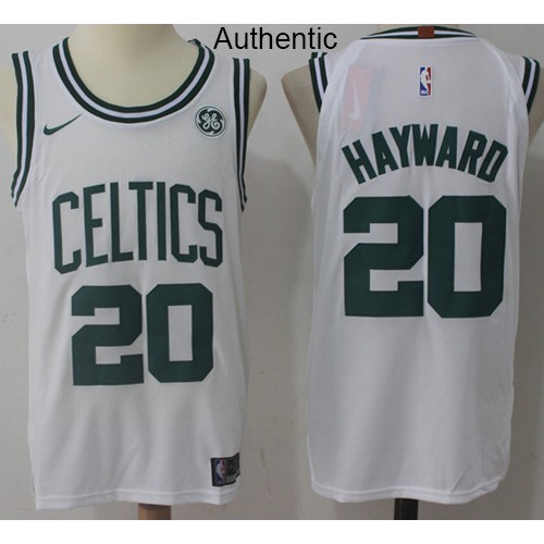 BOS #20 Gordon Hayward Durable 2024 Icon NBA Jersey - White Authentic