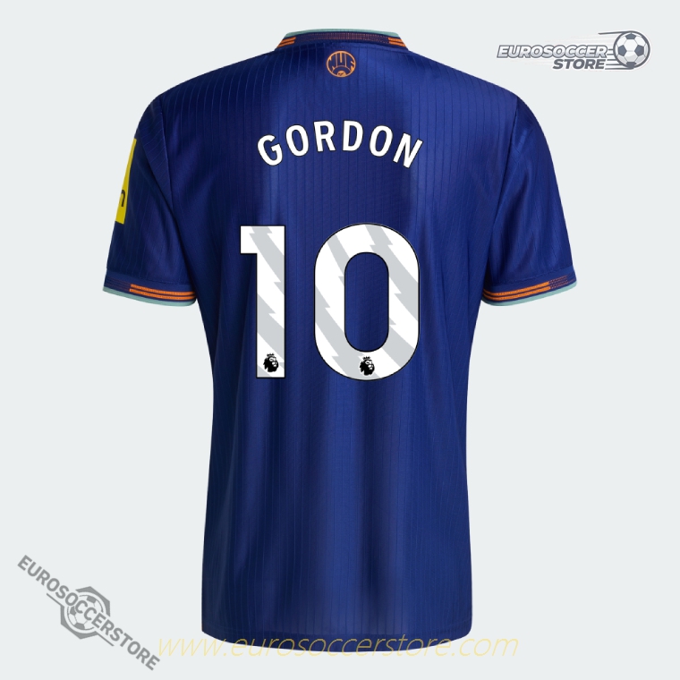 Newcastle United 25-26 Third Jersey (Player Version) with GORDON 10