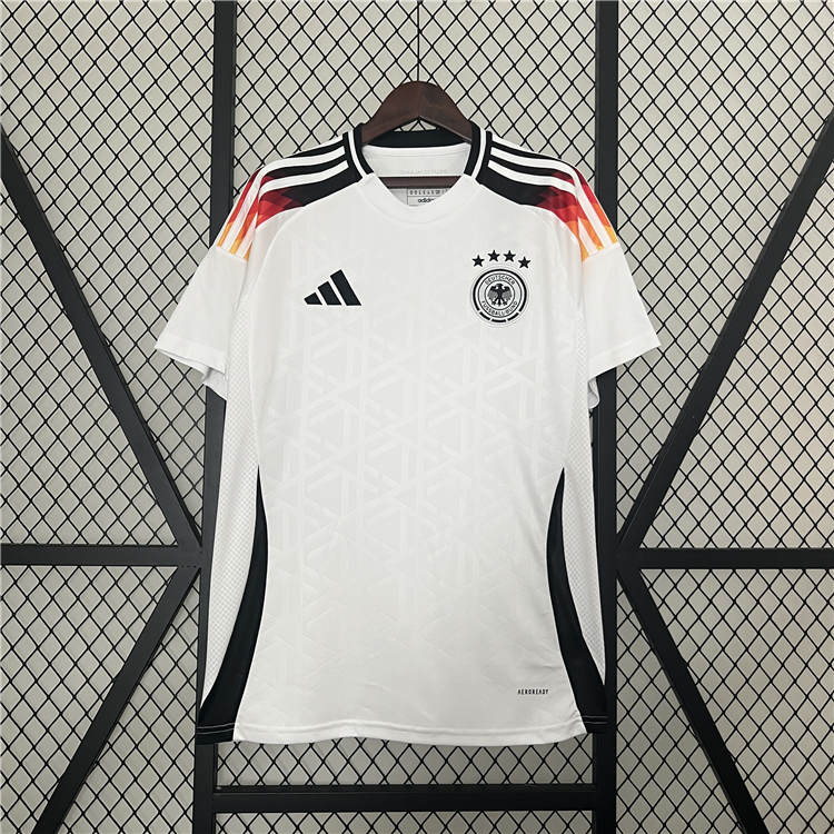 UEFA Euro 2024 Germany Home White Soccer Jersey Football Shirt -