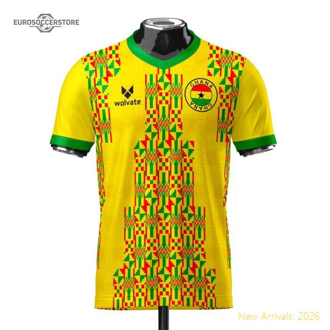 Ghana National Team Heritage Football Jersey (wolvate) Adult Short