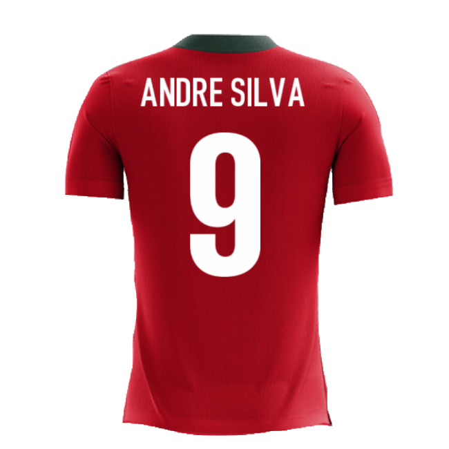Football 2025-2026 Portugal Airo Concept Home Shirt (Andre Silva 9)