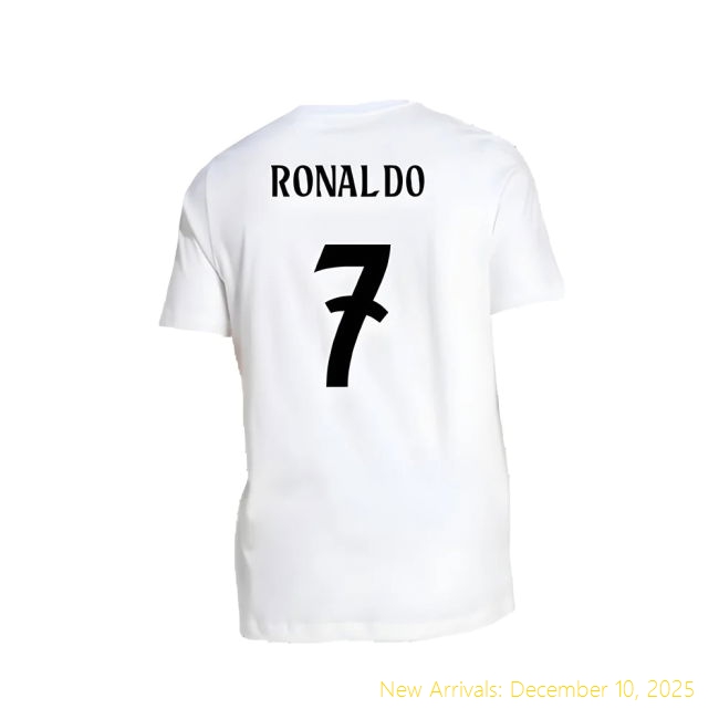2024-2025 RM None - Match Day Edition - Top Grade (Ronaldo 7) - White...