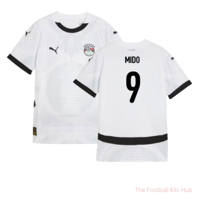 2024-2025 Egypt Away Shirt (Kids) (Mido 9)