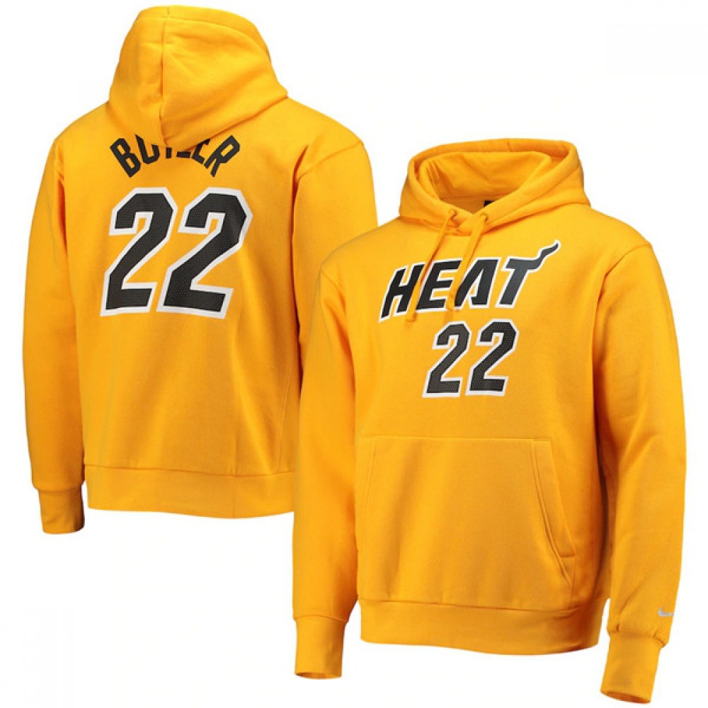 Collector's Item Men's Miami Heat #22 Jimmy Yellow Basketball Jersey