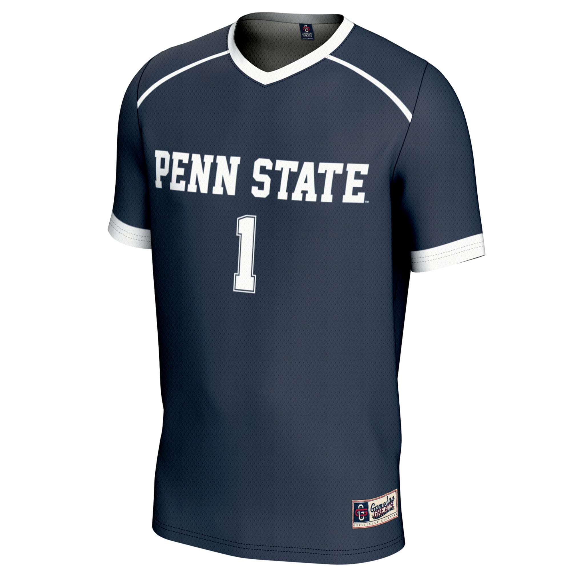 [NJP] Penn State Nittany Lions GameDay Greats Unisex Women's Lacrosse Lightweight Fashion Jersey - Navy
