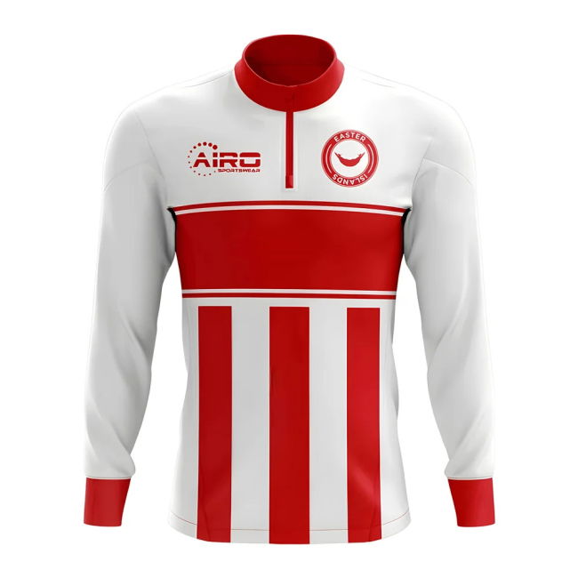 Professional Easter Island Concept Football Half Zip Midlayer Top