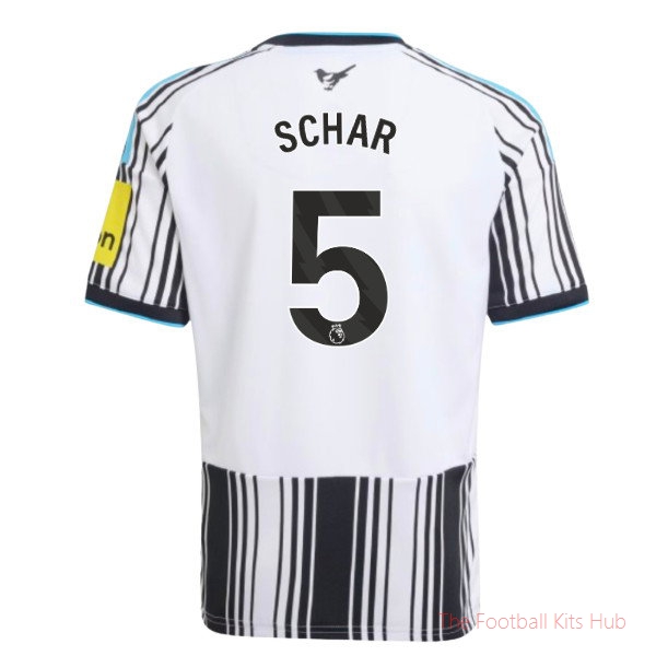 2026-2027 Newcastle United Home Shirt Team Kit Schar #5 Kids'
