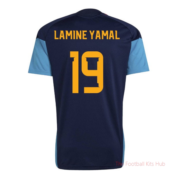 2026-2027 Spain Training Jersey (Night Indigo) (Lamine Yamal 19)