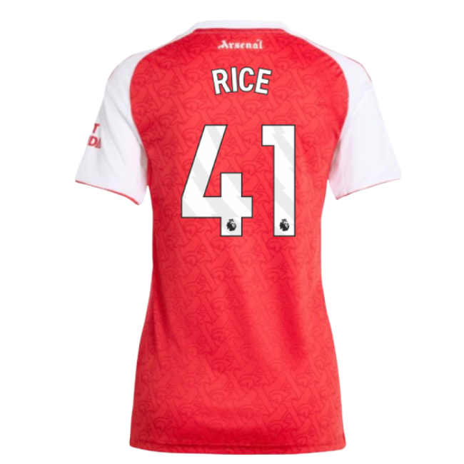 Arsenal Home Soccer Shirt 2025-20 Rice 41 L M Women S