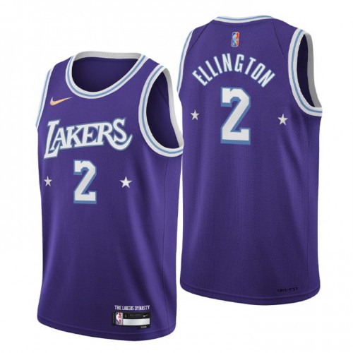 Nike Lakers Purple Angeles Lakers #2 Jersey - Reasonably Priced