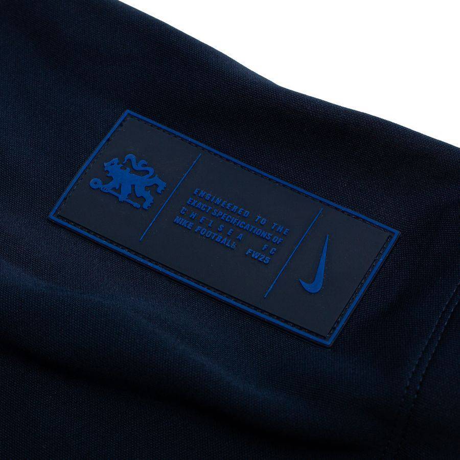 Chelsea Training Shirt Therma-FIT Academy Drill Winter Warrior - Obsidian/Rush Blue