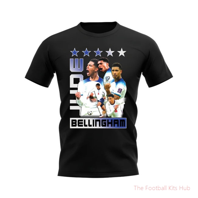 Jude Bellingham Bootleg T-Shirt (Black)