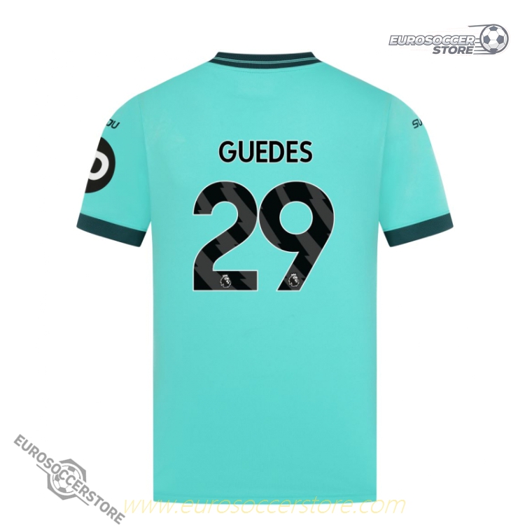 Wolverhampton Wanderers 25-26 Season Away GUEDES Number 29 Jersey