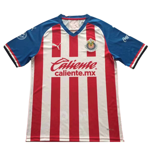 Official Chivas Deportivo Guadalajara 2019-20 Home Soccer Jersey Shirt