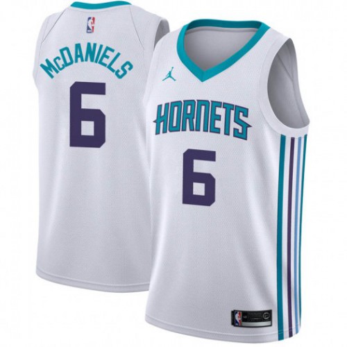 Nike Nets White Charlotte Hornets #6 Jersey - Basketball Jersey