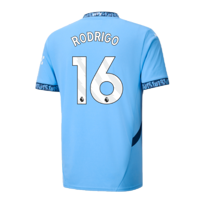 Man City Original 2024-2025 Man City Home Shirt (Rodrigo 16)