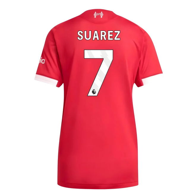 2025-2026 Liverpool Authentic Home Shirt (Womens) (Suarez 7)