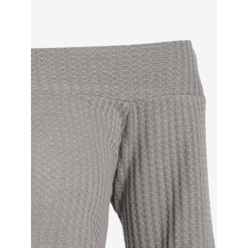 Off The Shoulder Knit Top AK6154