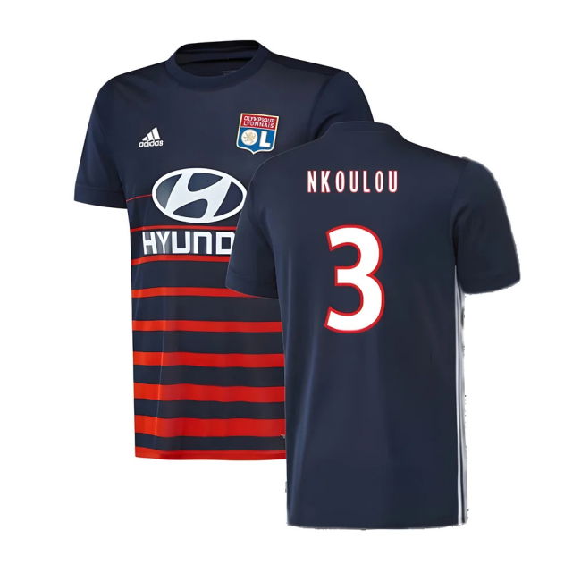 Lyon Soccer Club Collectible Away Rare Jersey (Nkoulou 3)