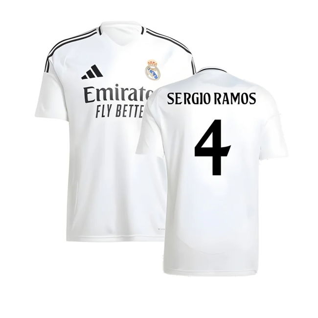 Genuine Copy Real Madrid Home Fan Shirt for Adults