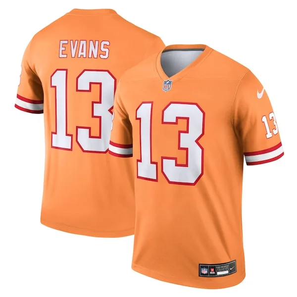 None Mike Evans  Jersey - Orange | NFL Player Jersey | NFL Football