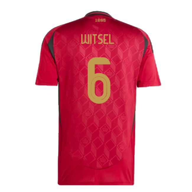 Authentic 2024-2025 Belgium Home Athletic Authentic Euro