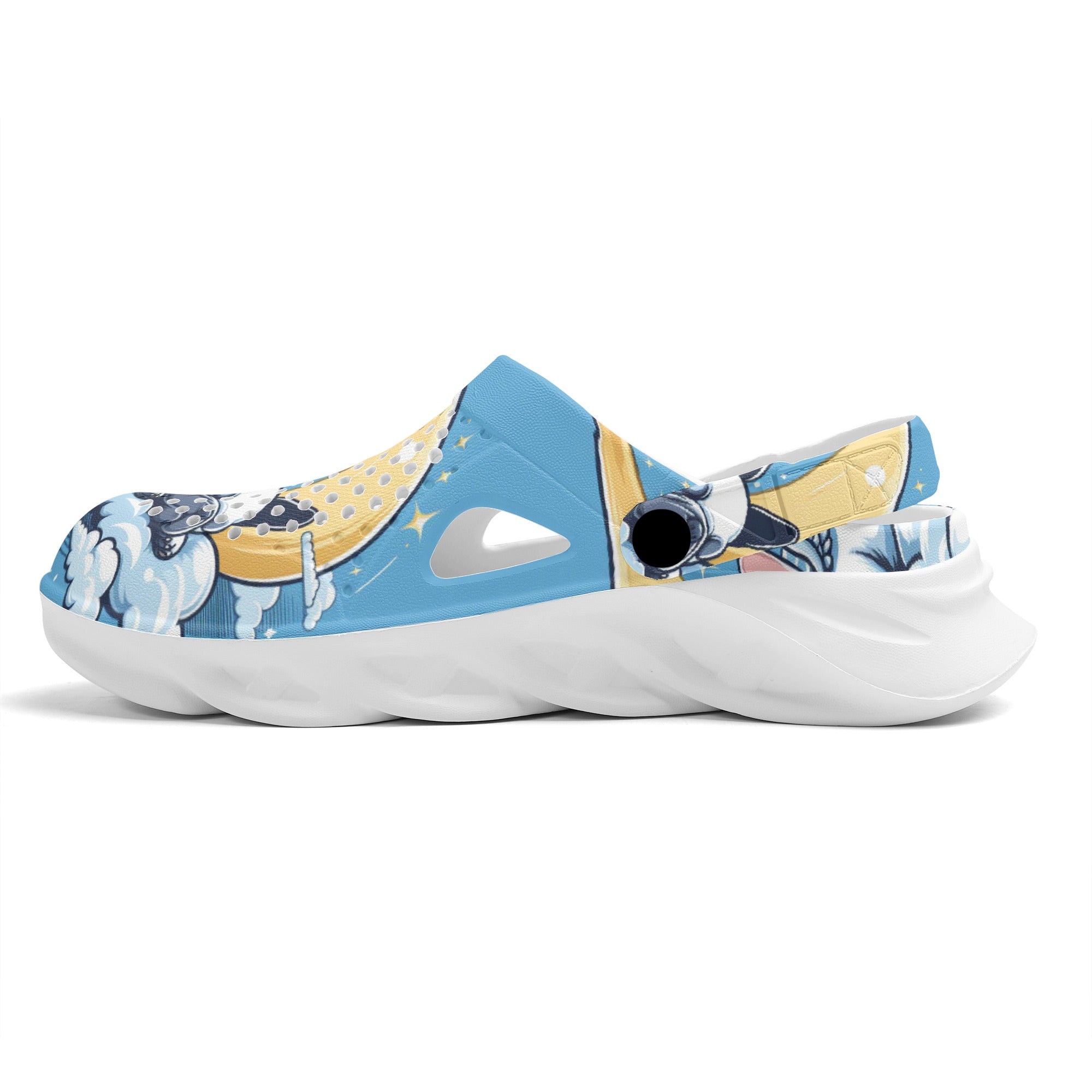 Loki - Safe Summer Hollow Out Clogs For French Bulldogs