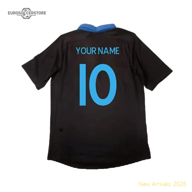 Genuine England 2024-2025 Official Away Jersey Moisture-management